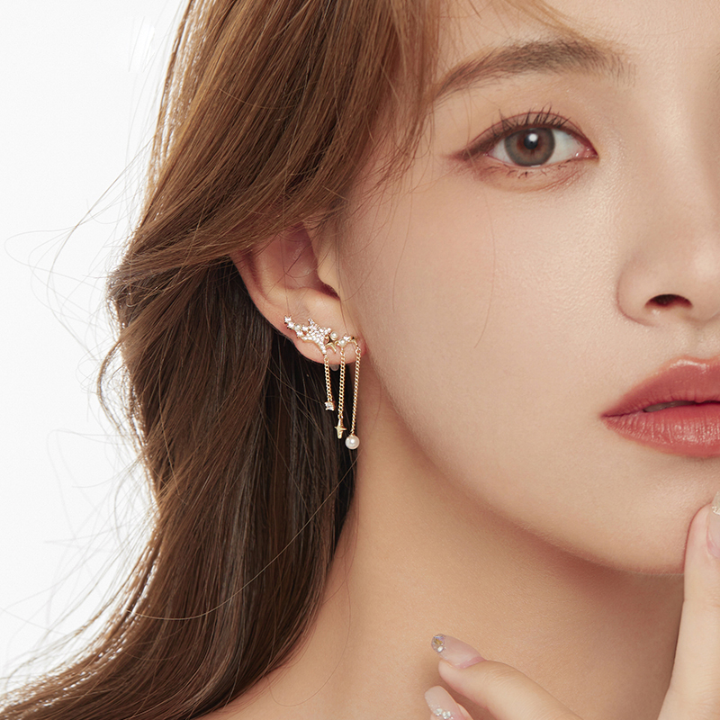 星辰夢語 · 星河入夢流蘇耳飾 | 女朋友禮物