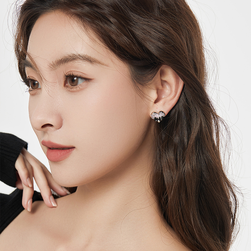 甜心蜜語 · 簡約愛心糖果耳飾 | 女朋友生日禮物