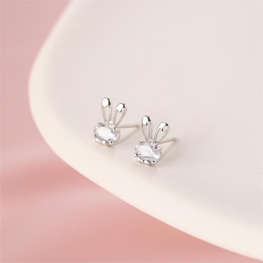 俏皮兔 · S925銀耳釘 | 禮物推薦Rabbit
