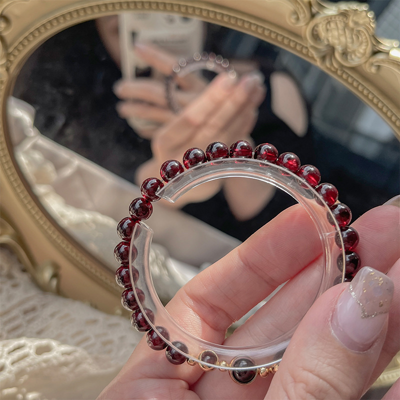 榴星運轉 · 天然石榴石手串 | 週年紀念日禮物