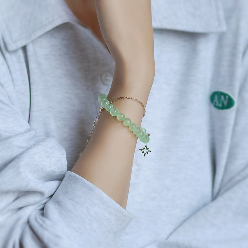 青梅記憶 · 葡萄石水晶手串 | 一週年禮物女朋友