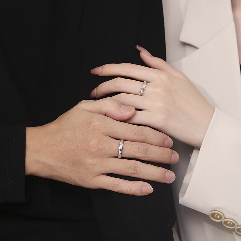 小王子与玫瑰 · 情侶純銀對戒丨情侶紀念禮物