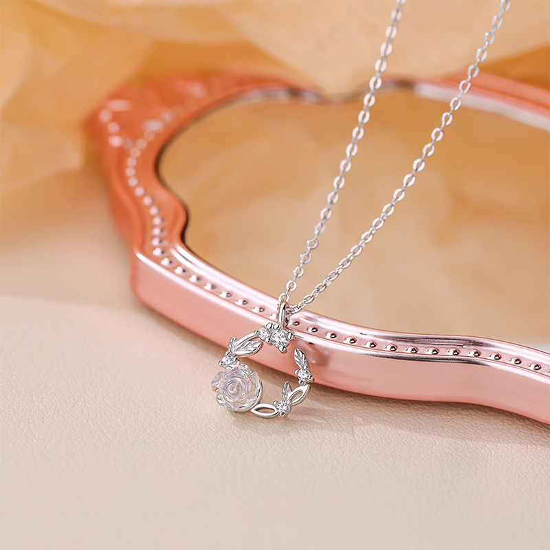 璀璨山茶花 · S925銀項鍊 | 告白禮物 