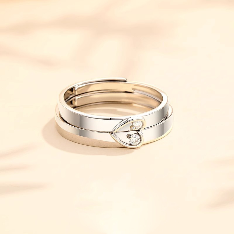 比翼同心 · 契合設計感情侶戒指 | 送女朋友實用禮物  