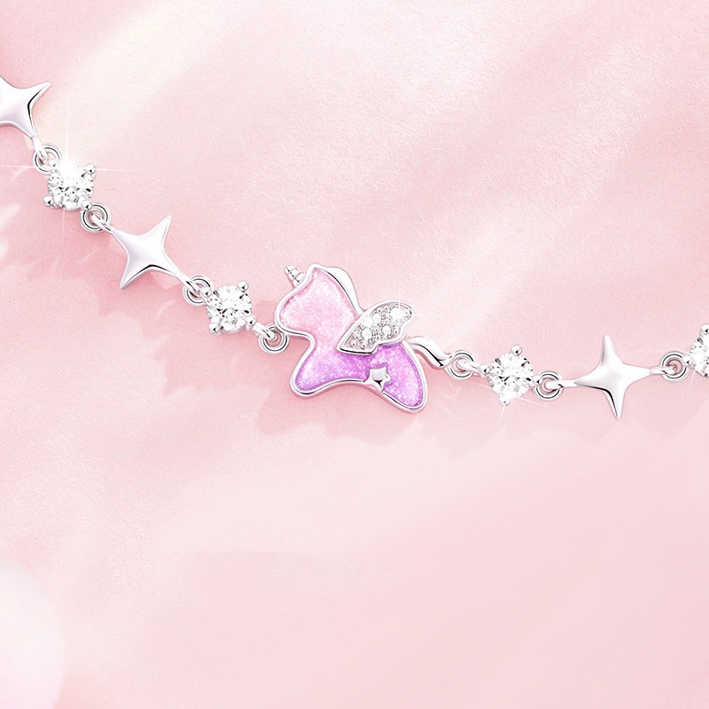 星願獨角獸 · S925銀手鍊 | 女友禮物推薦