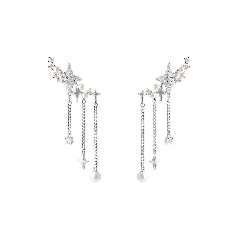 星辰夢語 · 星河入夢流蘇耳飾 | 女朋友禮物