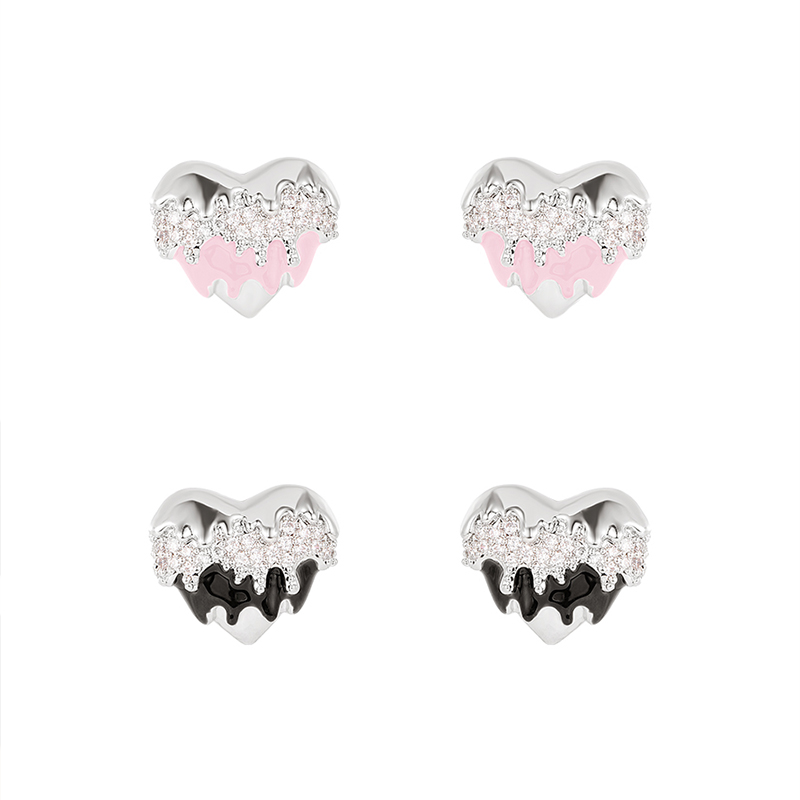 甜心蜜語 · 簡約愛心糖果耳飾 | 女朋友生日禮物