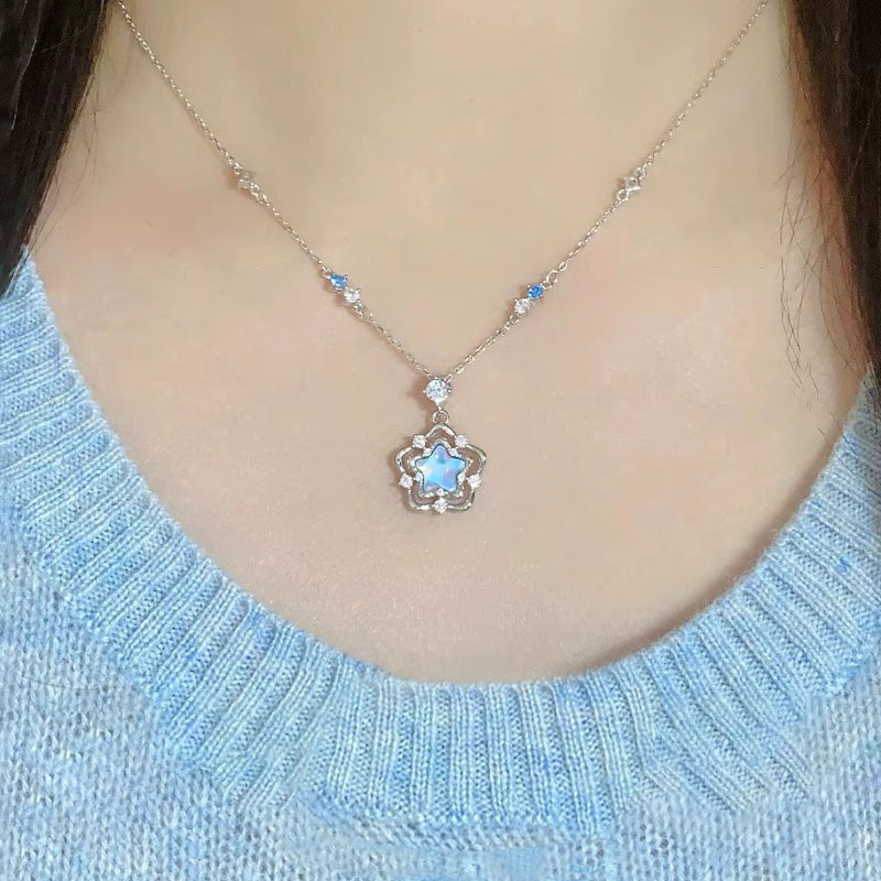 海洋之心 · 925純銀項鍊| 送女友生日禮物