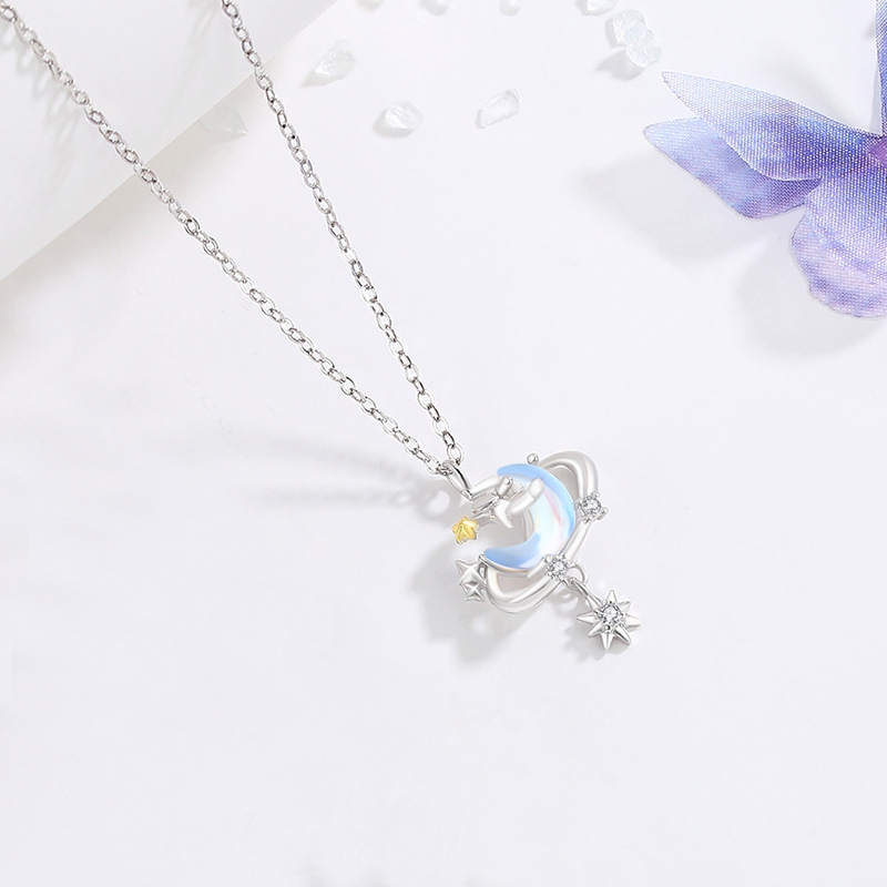 小王子與狐狸：S925純銀項鍊一對 丨週年紀念禮物 