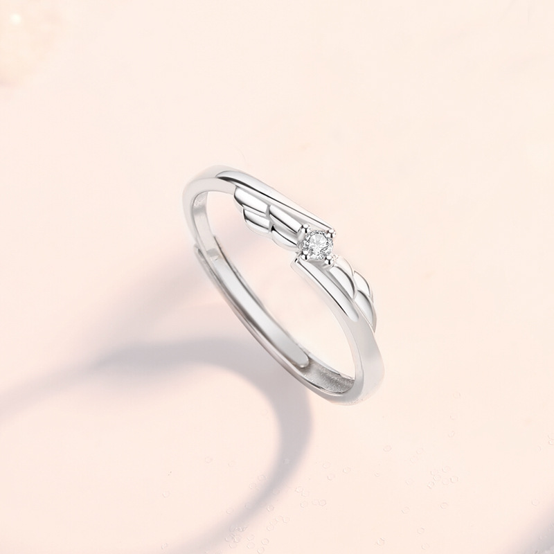 比翼鳥 · S925銀情侶對戒 | 週年禮物推薦 