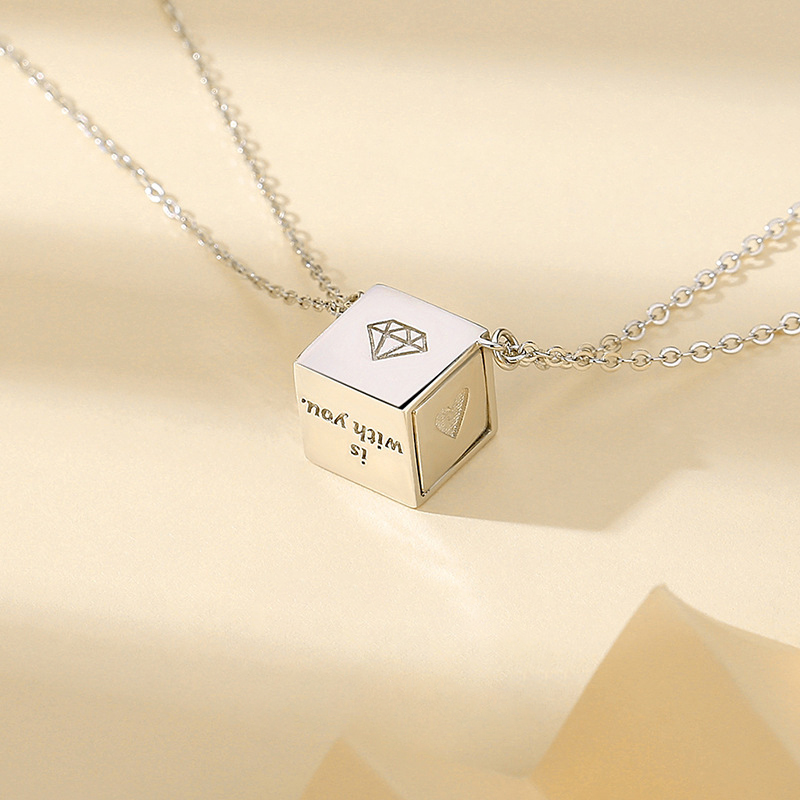 愛的魔方 · S925純銀情侶項鍊  | 情侶紀念禮物  