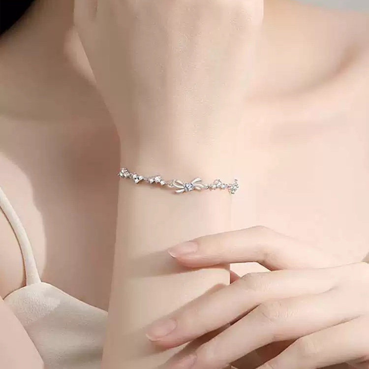 星蝶幸運结 · S999足銀手鍊 | 禮物推薦