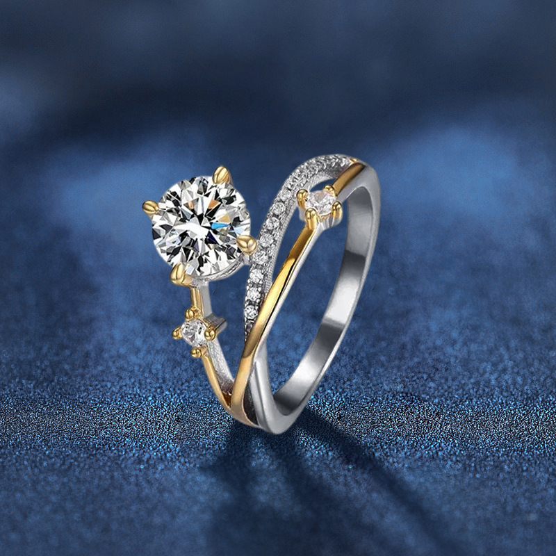 星軌繁星 · 1克拉莫桑鑽求婚戒指 | 求婚準備 