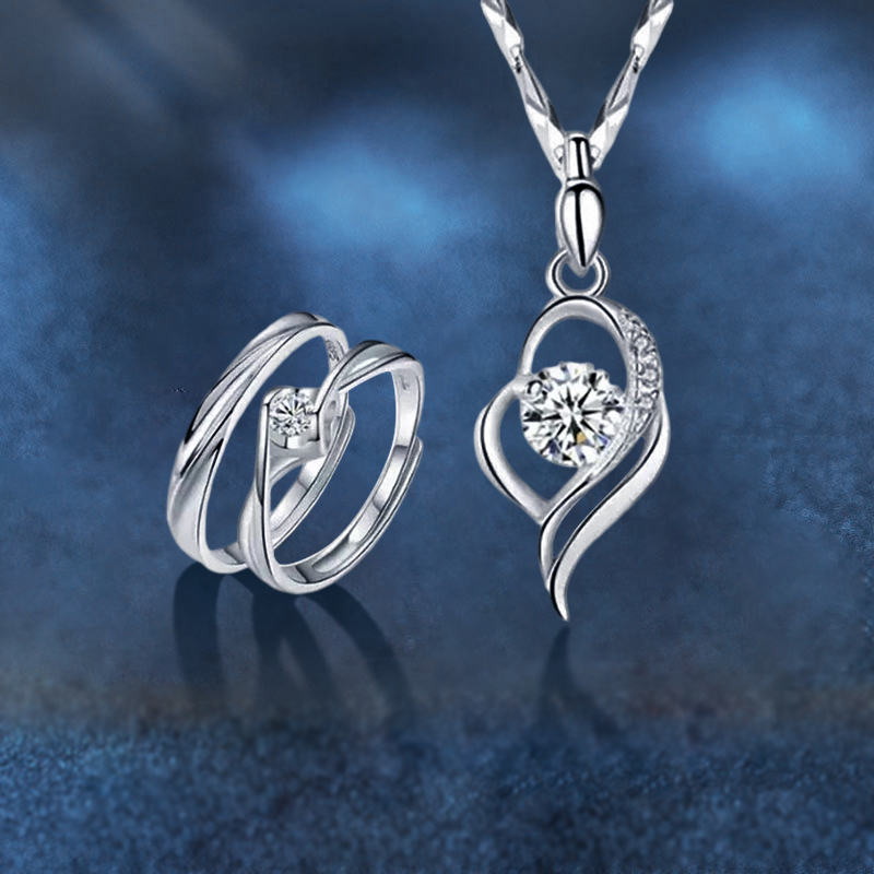 愛之永恆 · 莫桑鑽戒指項鍊推薦 | 週年禮物