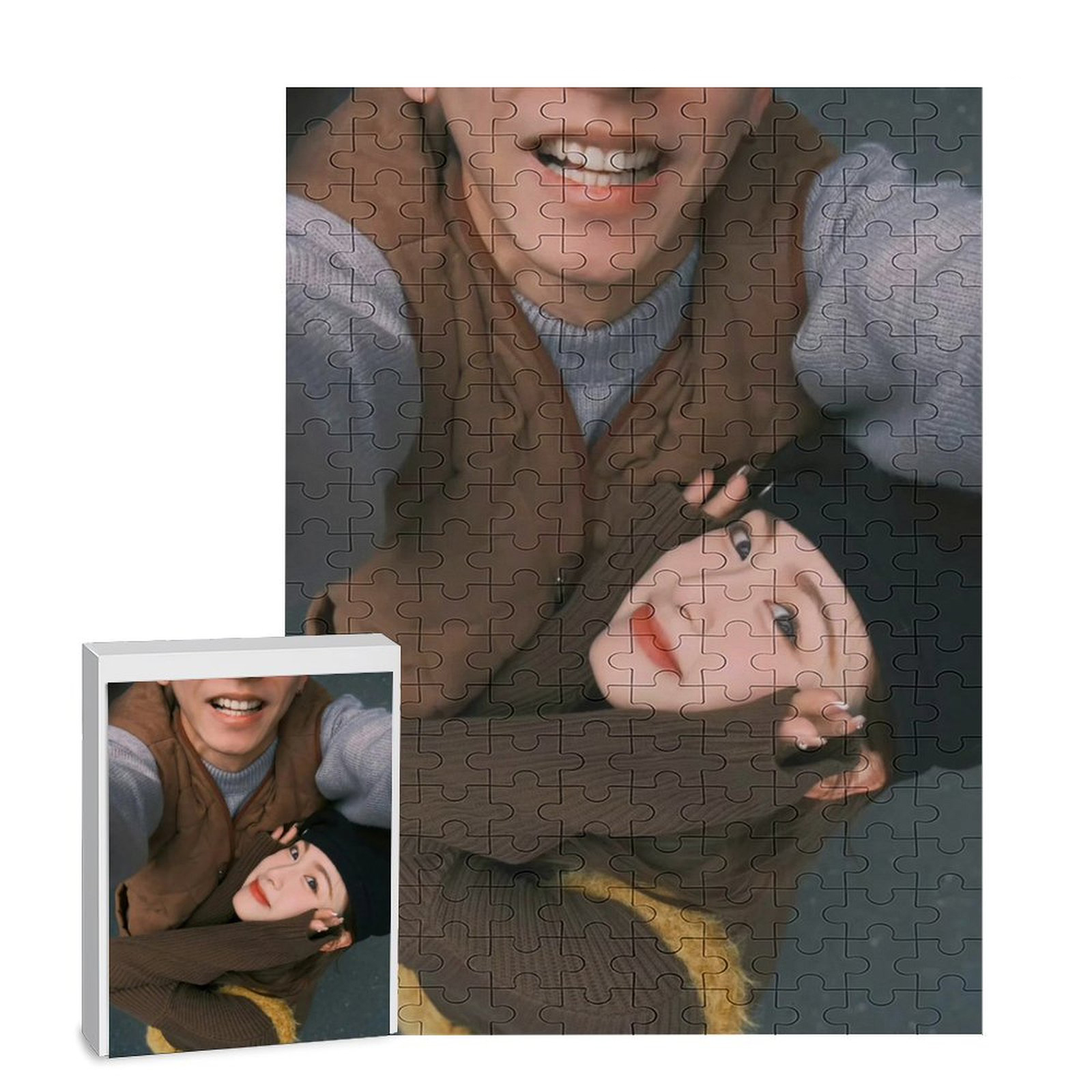 DIY拼圖 · 竖版照片定製 | 手工相片禮物