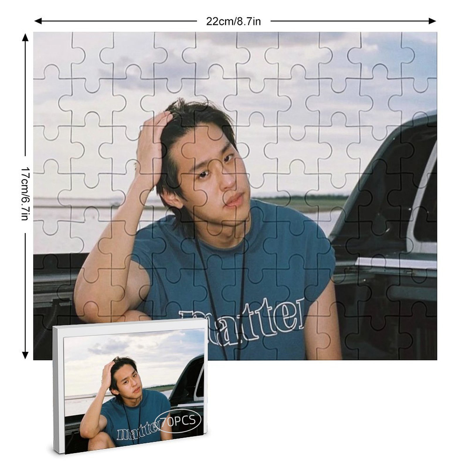 DIY拼圖 · 橫版照片定製 | 手工相片禮物