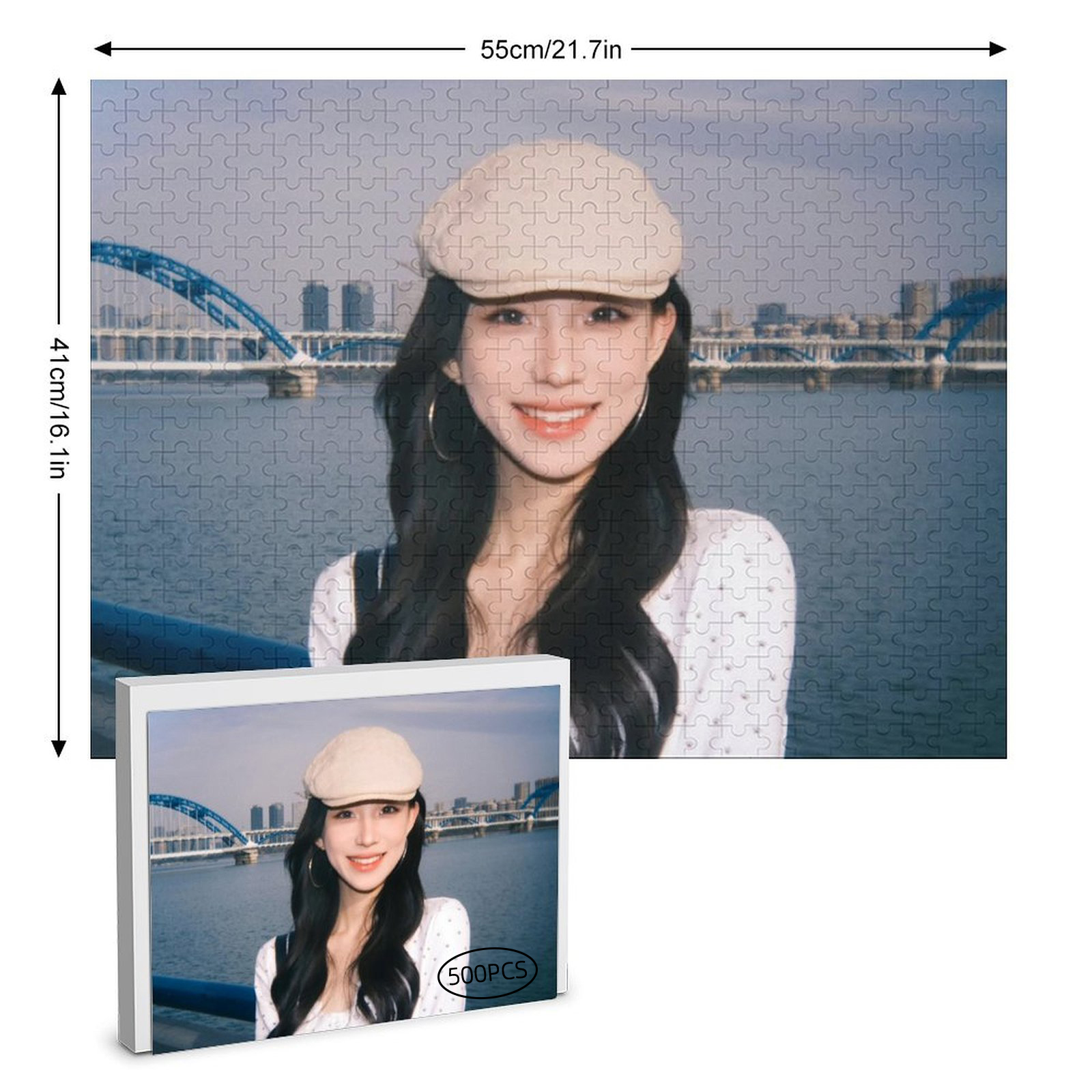 DIY拼圖 · 橫版照片定製 | 手工相片禮物
