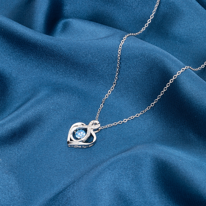 海洋之心 · 愛無止境純銀項鍊 | 告白禮物推薦