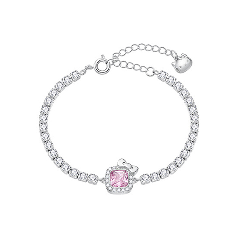 Kitty方糖 · 鋯石手鍊丨女友禮物