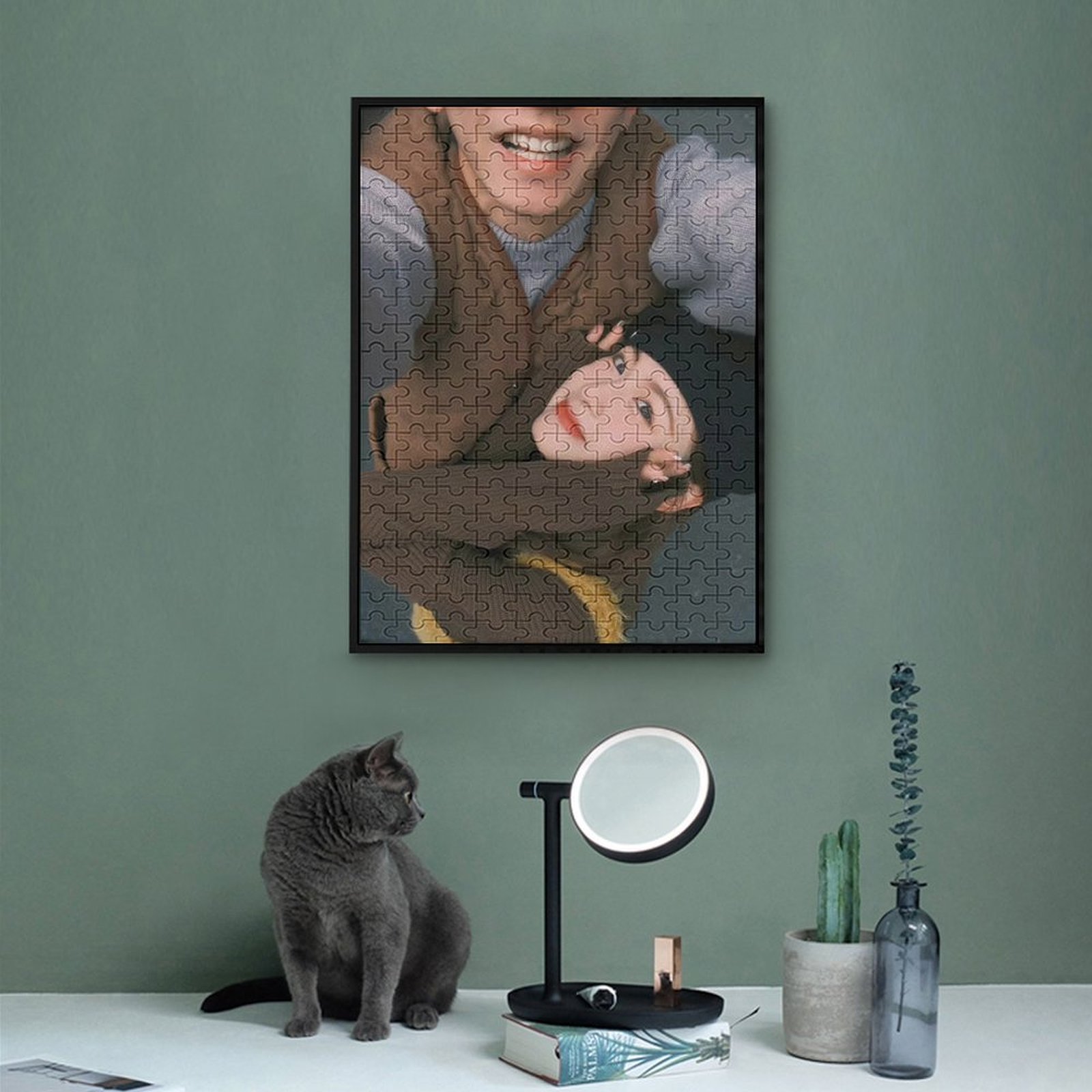 DIY拼圖 · 竖版照片定製 | 手工相片禮物