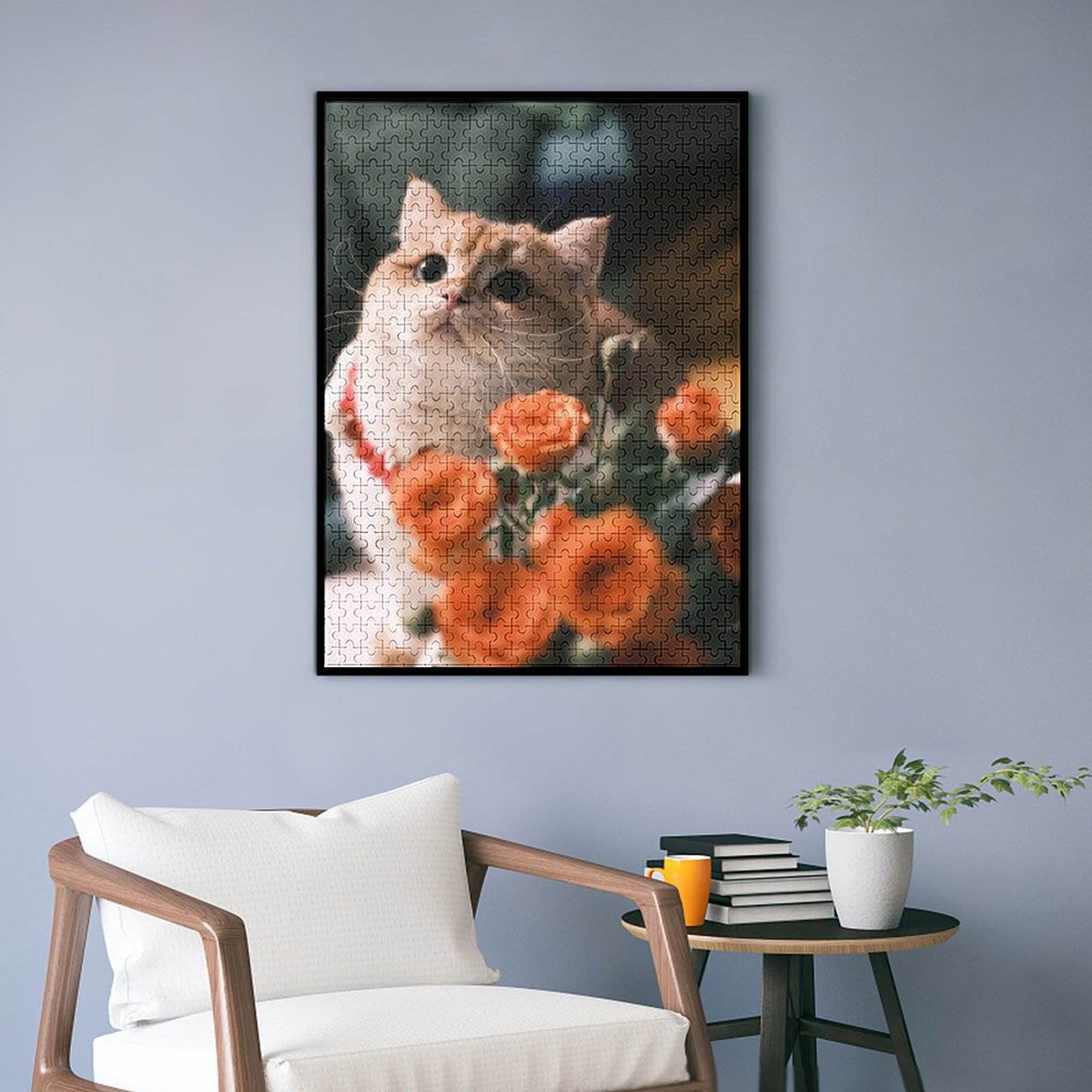 DIY拼圖 · 竖版照片來圖定製 | 手工相片禮物