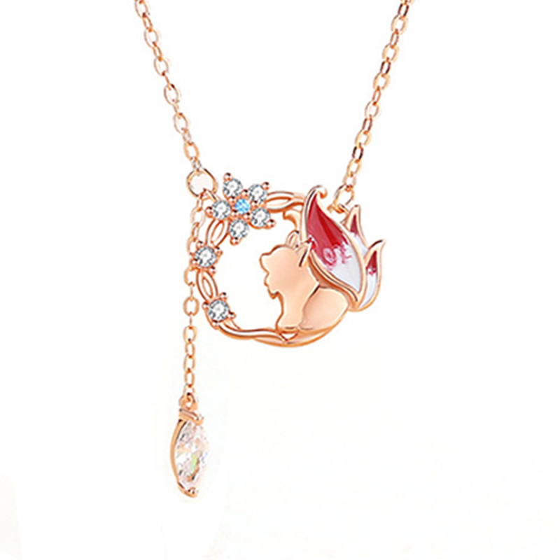 狐仙小紅娘 · 守護客製化项鍊 | 女友生日禮物 