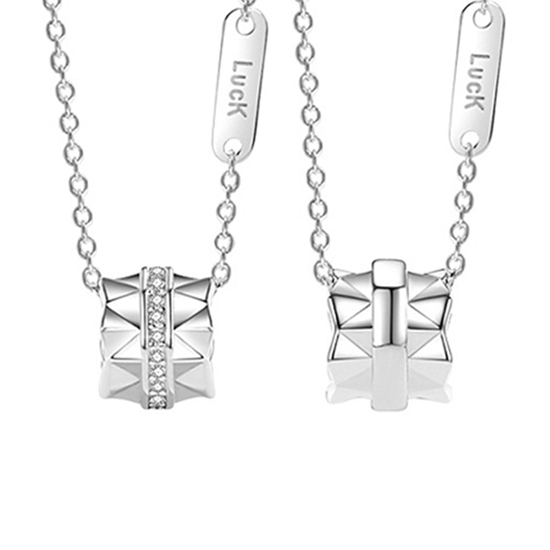 時來運轉 · S925純銀情侶項鍊  |  情侶飾品