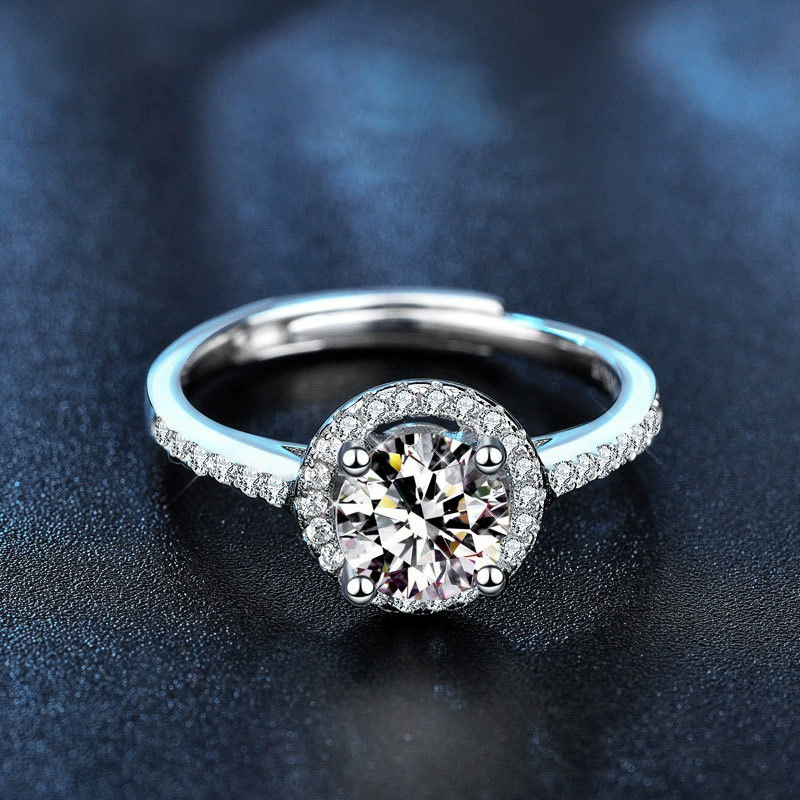 命中註定 · S925純銀莫桑鑽戒 | 週年禮物 