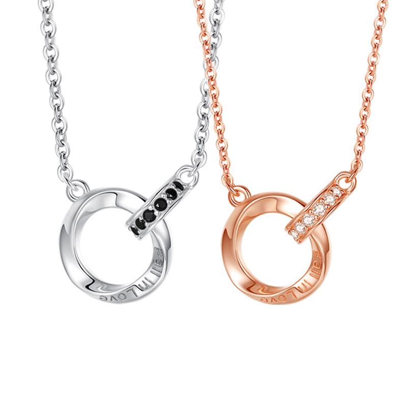 情侶送禮 · 莫比烏斯環情侶項鍊 | S925純銀飾品 