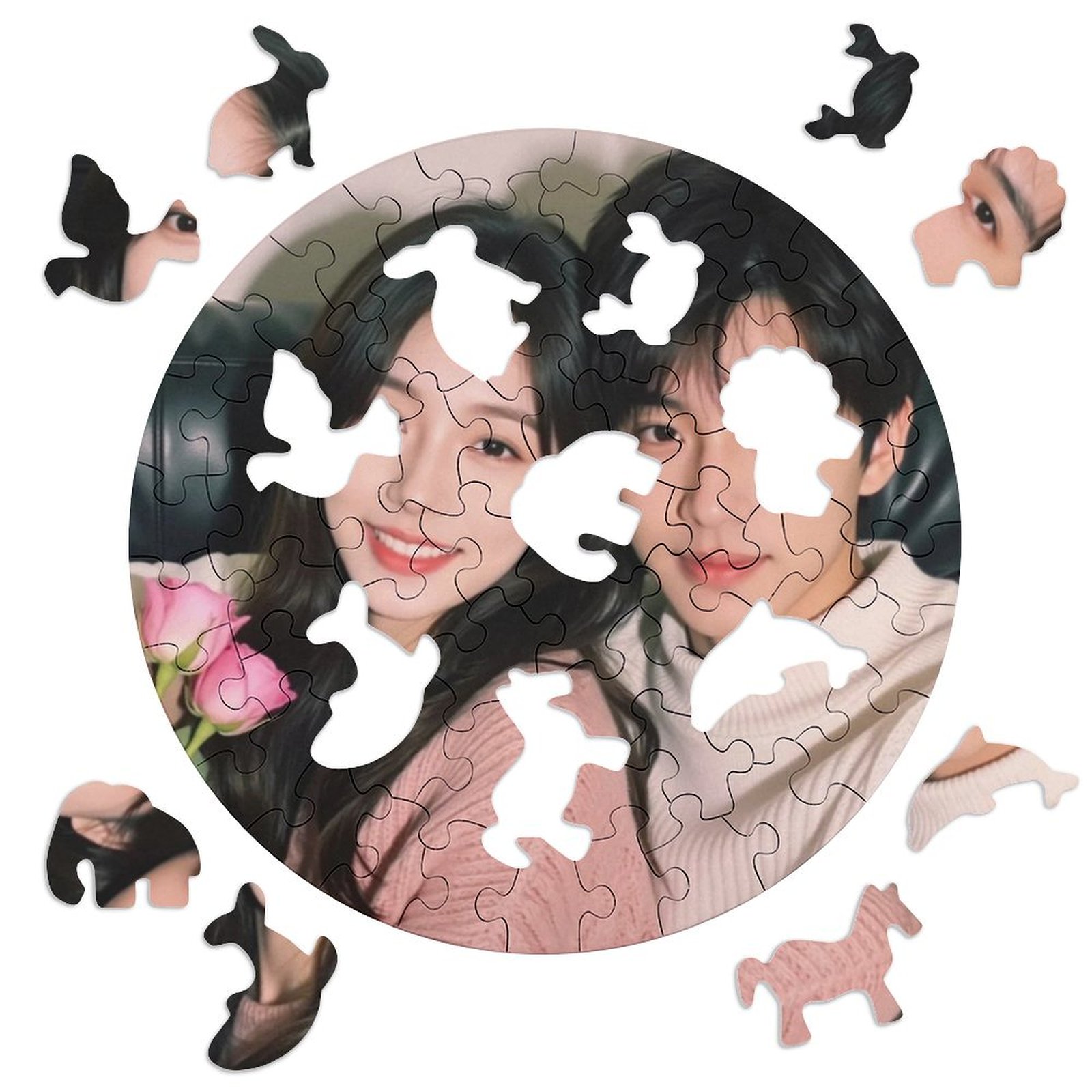 DIY拼圖 · 真人照片定製 | 手工相片禮物