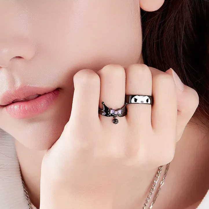 酷洛米巴庫 · 卡通情侶戒指推薦 | 紀念禮物