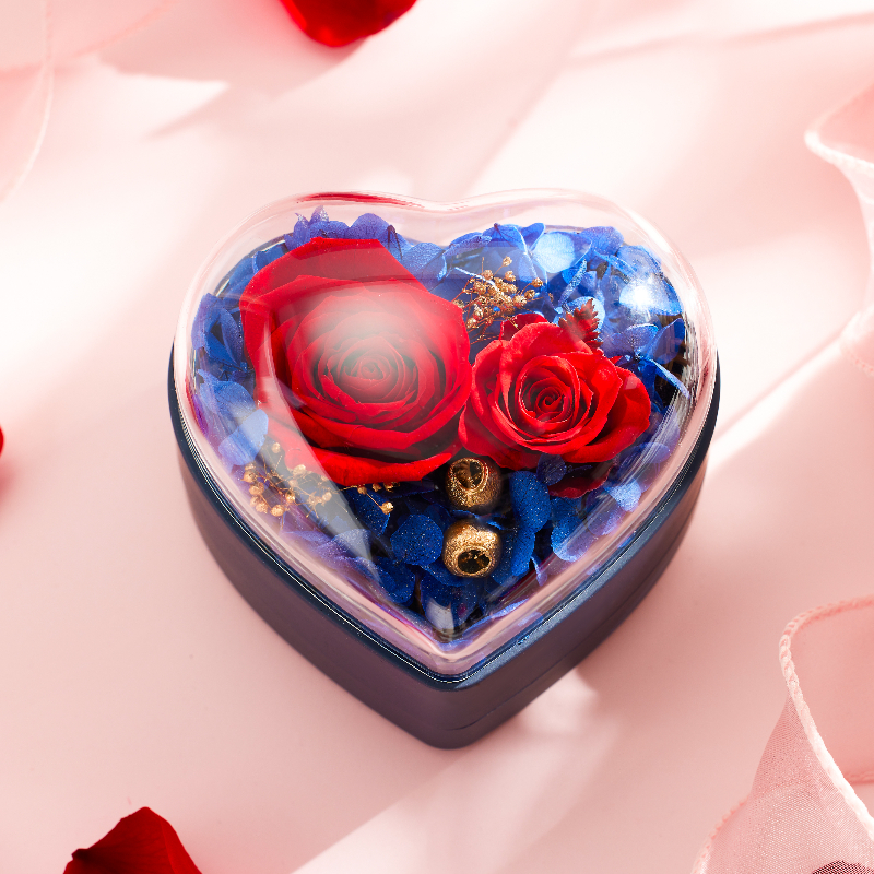 🆕紅玫瑰花愛心禮盒🌹限定520情人節