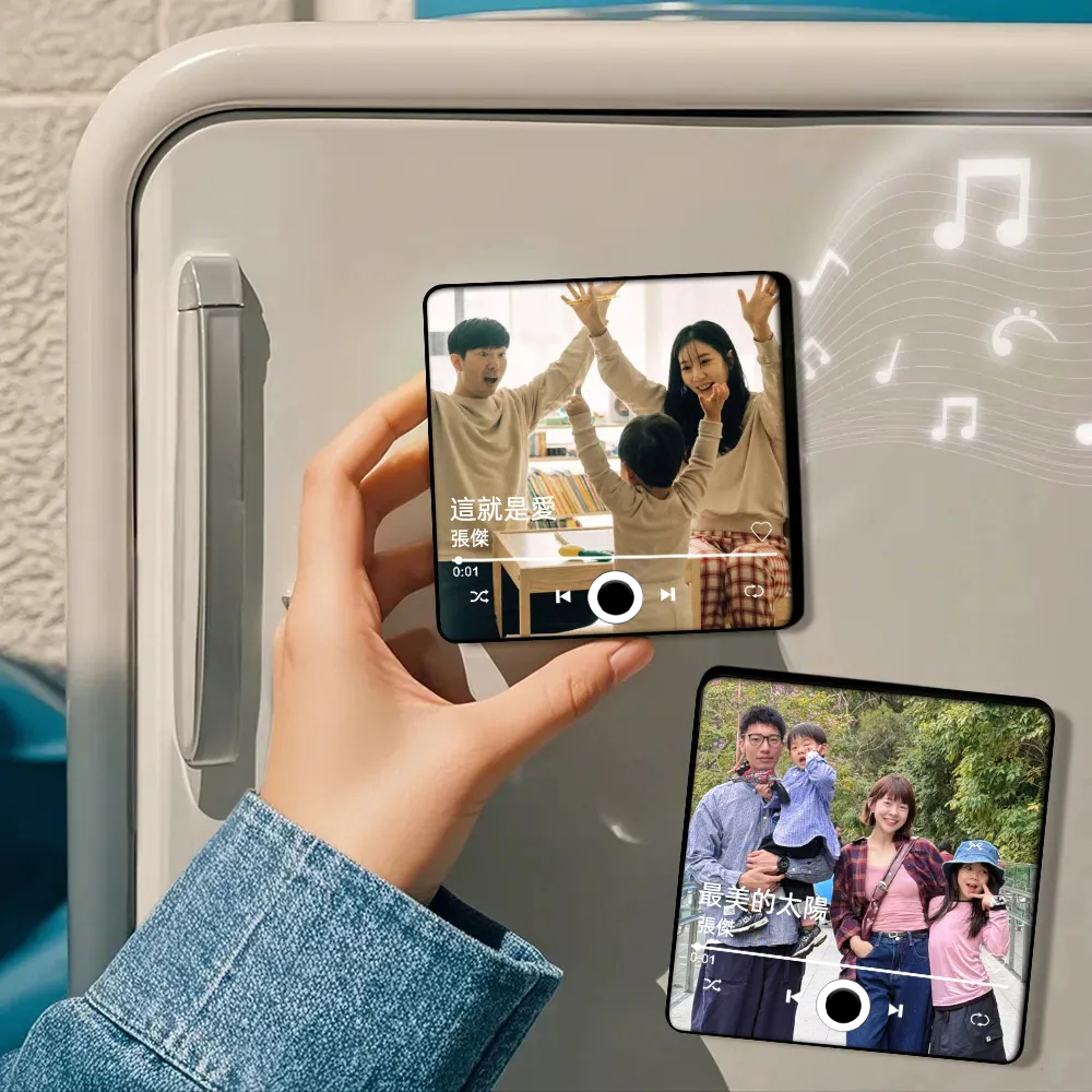 DIY相片音樂盒 · 創意磁吸禮物 | 來圖定製