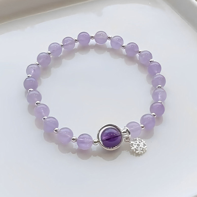 紫色愛戀 · 天然紫水晶手串 | 舒緩和療愈