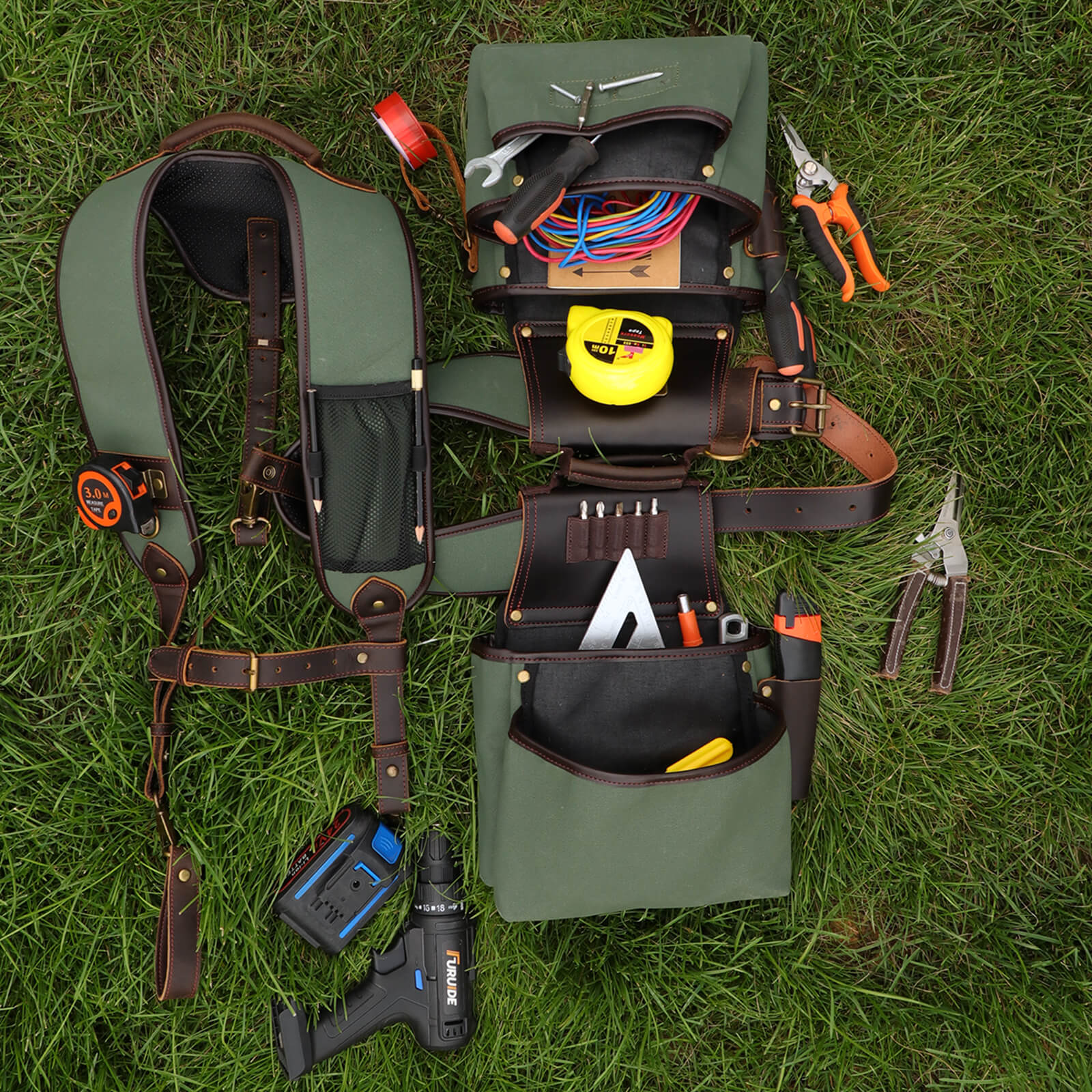 TOOL POUCH SUSPENDERS