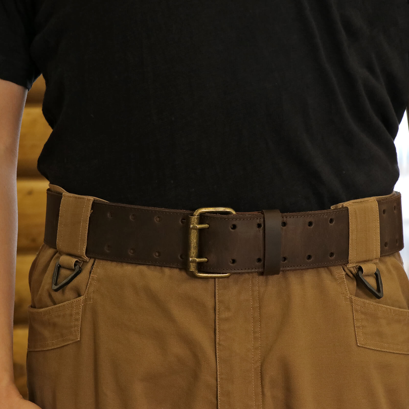 TOURBON 2-inch Wide Work Tool Belt for Men