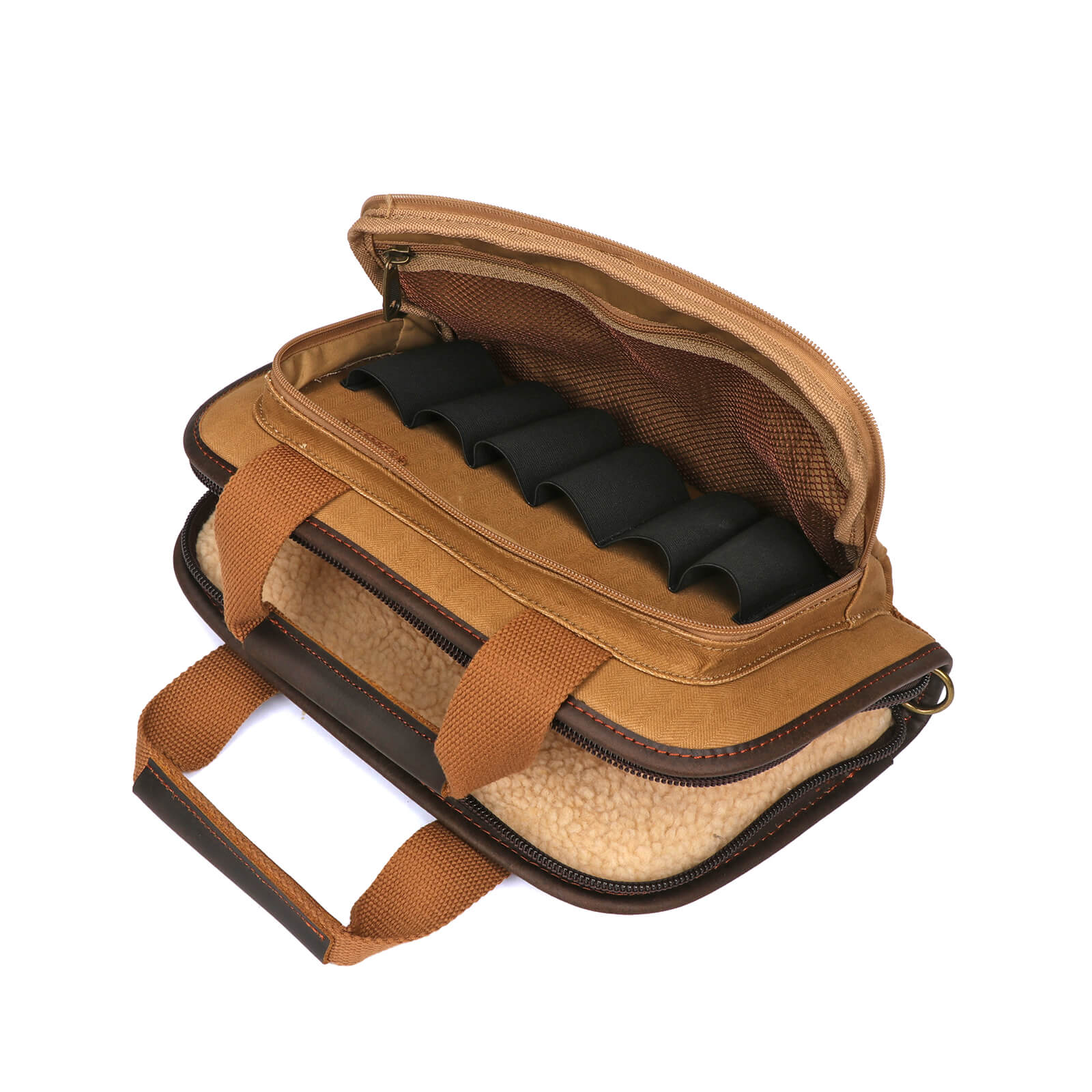 TOURBON Canvas Magazine Pouch