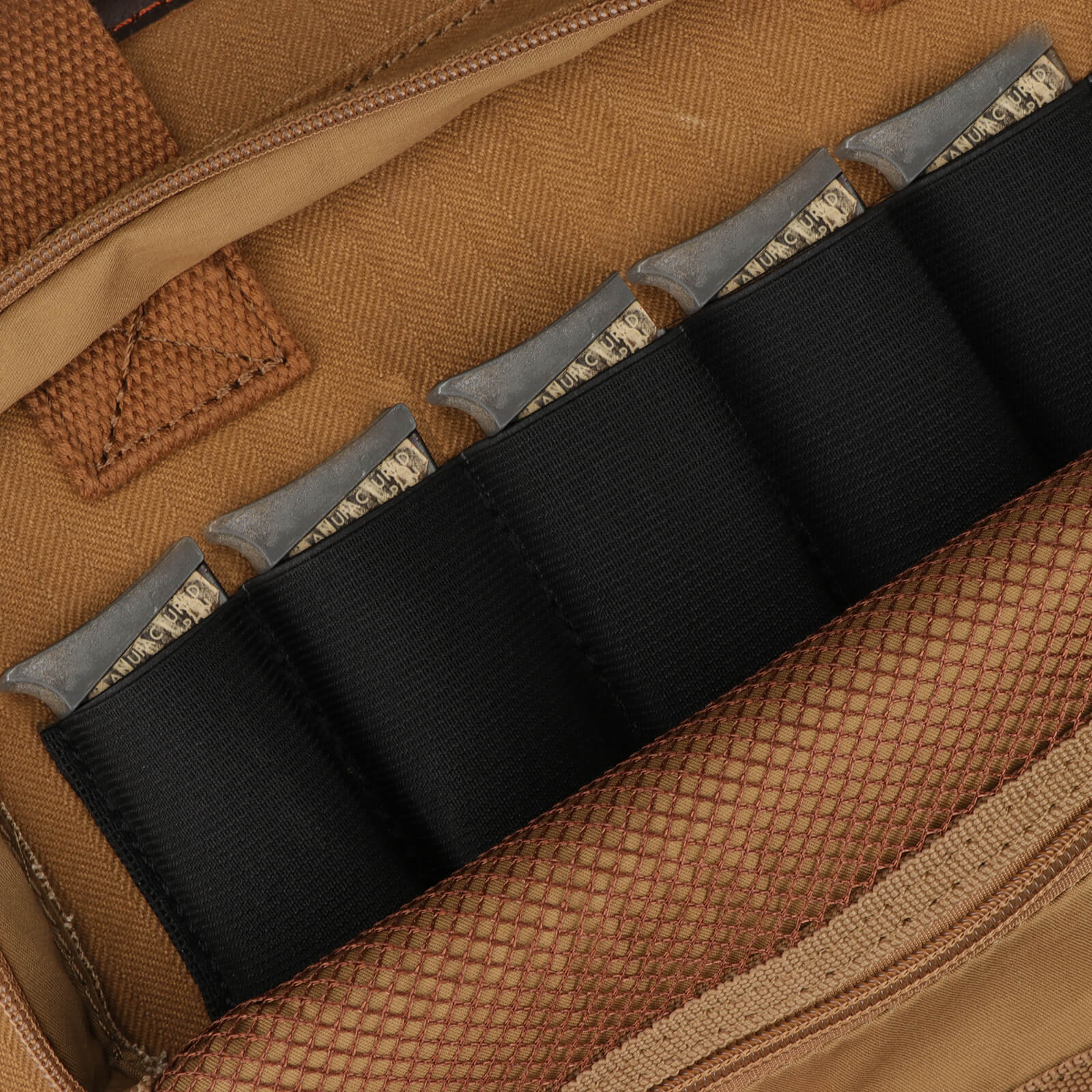 TOURBON Canvas Magazine Pouch