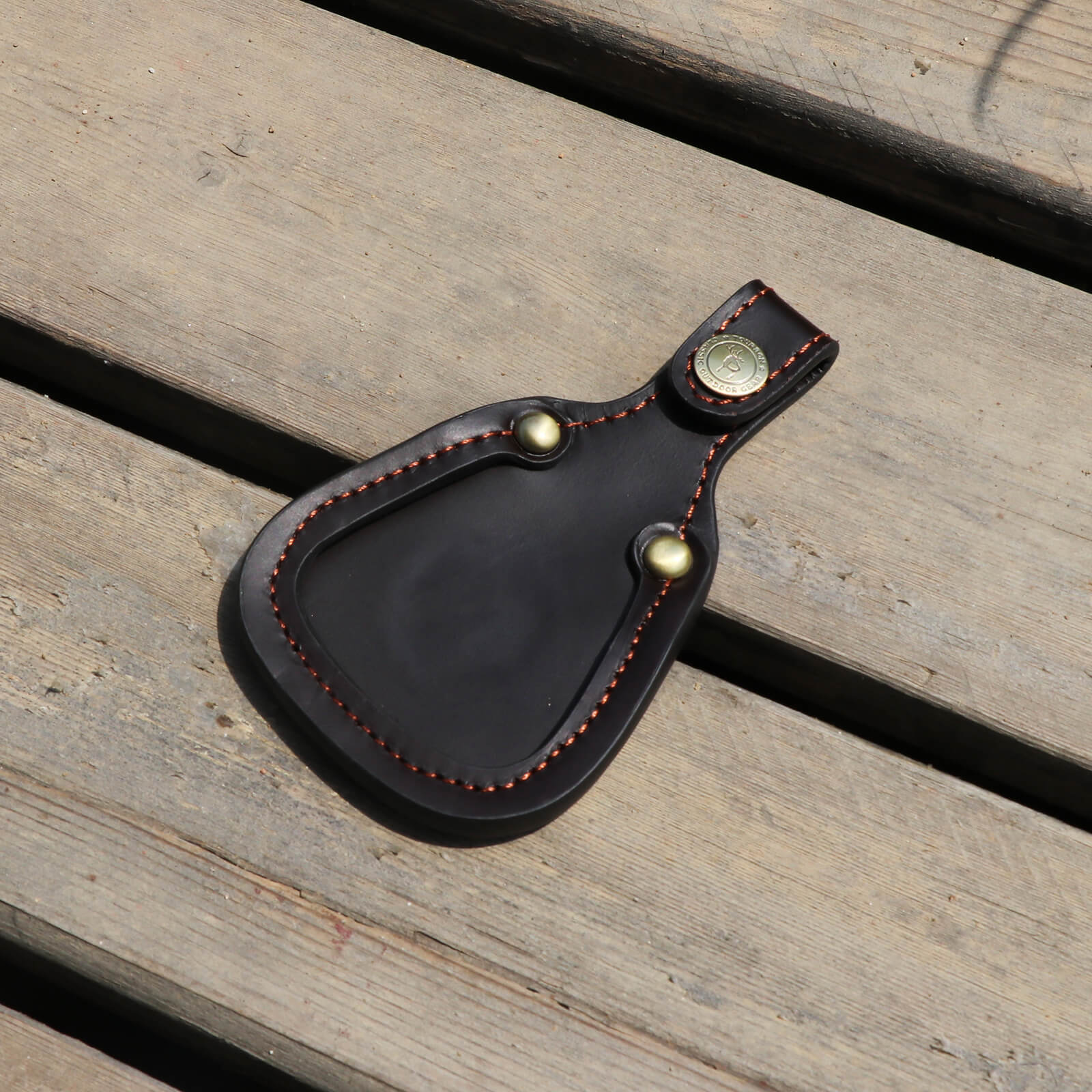 TOURBON Shooting Hunting Rest Toe Protector Pad Thick Leather