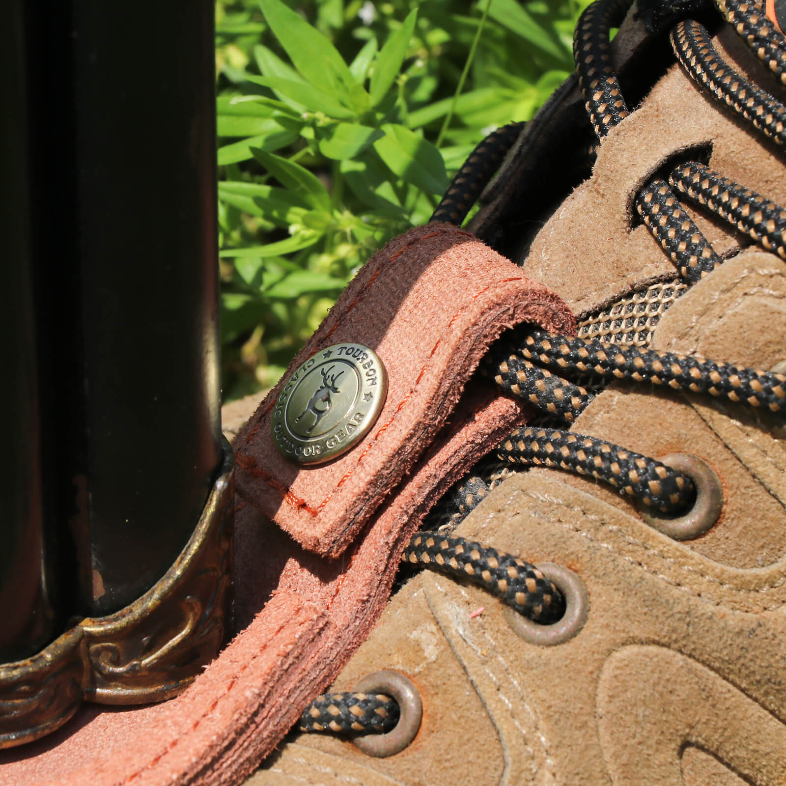 TOURBON Hunting Shooting Leather Toe Protector Barrel Rest