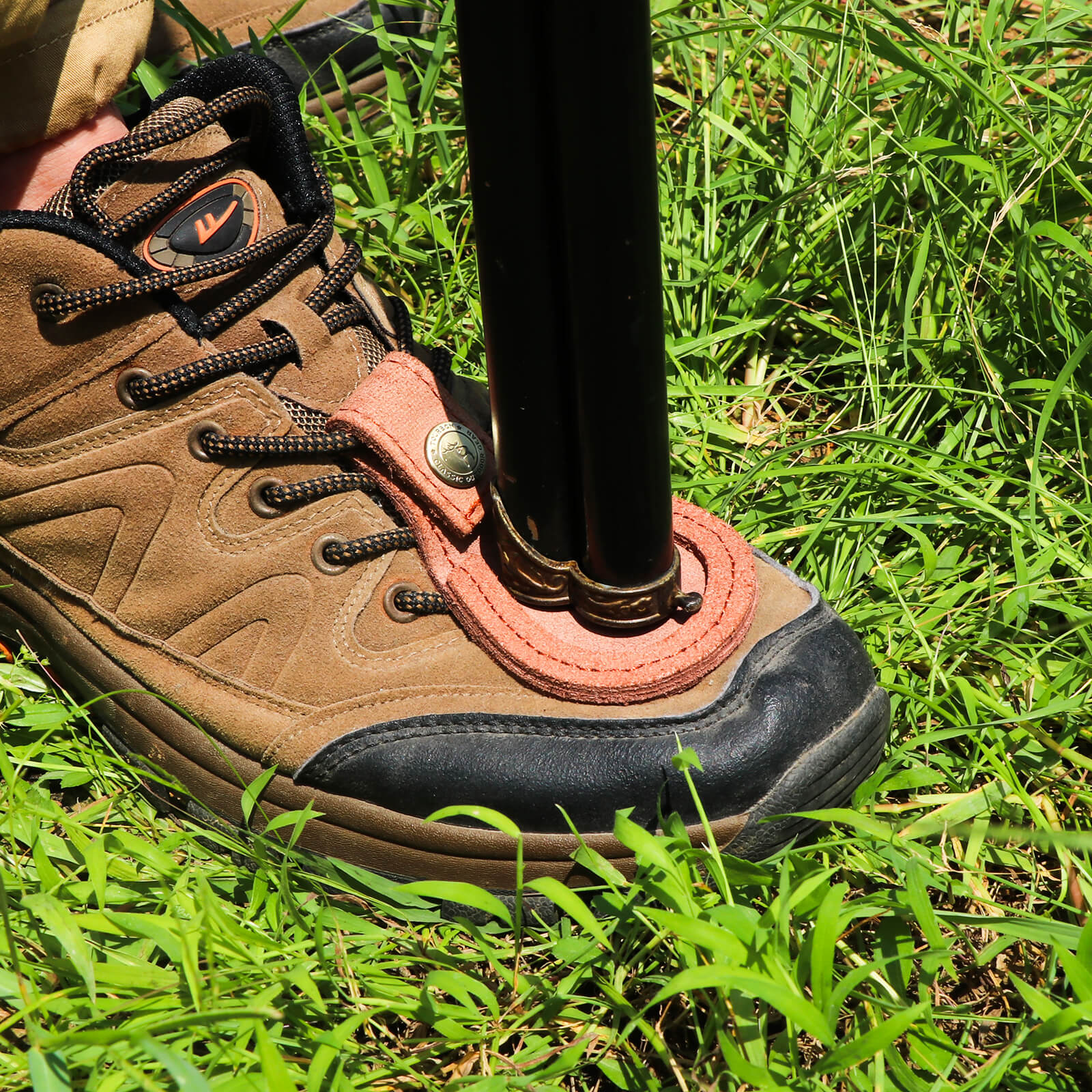 TOURBON Hunting Shooting Leather Toe Protector Barrel Rest