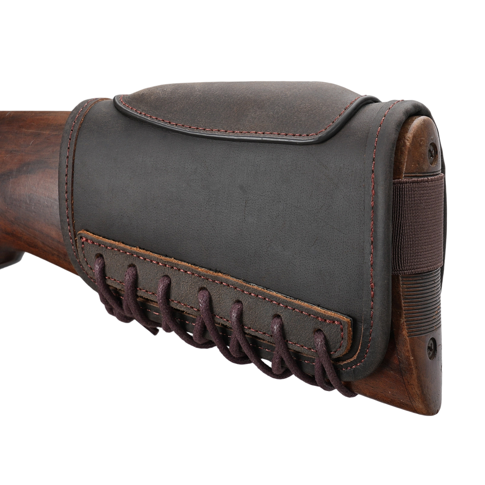 Tourbon Leather Buttstock Cheek Riser for .22LR