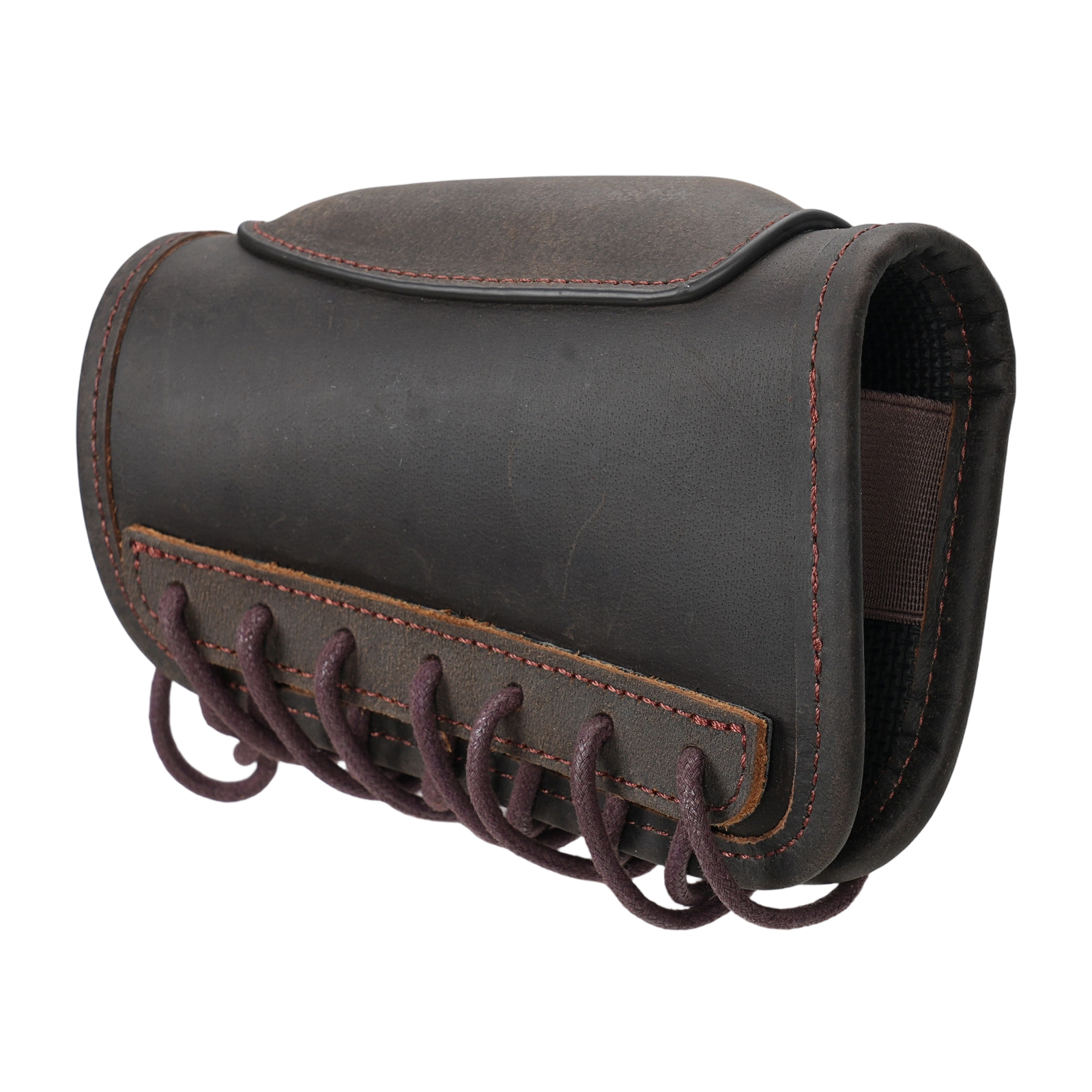 Tourbon Leather Buttstock Cheek Riser for .22LR