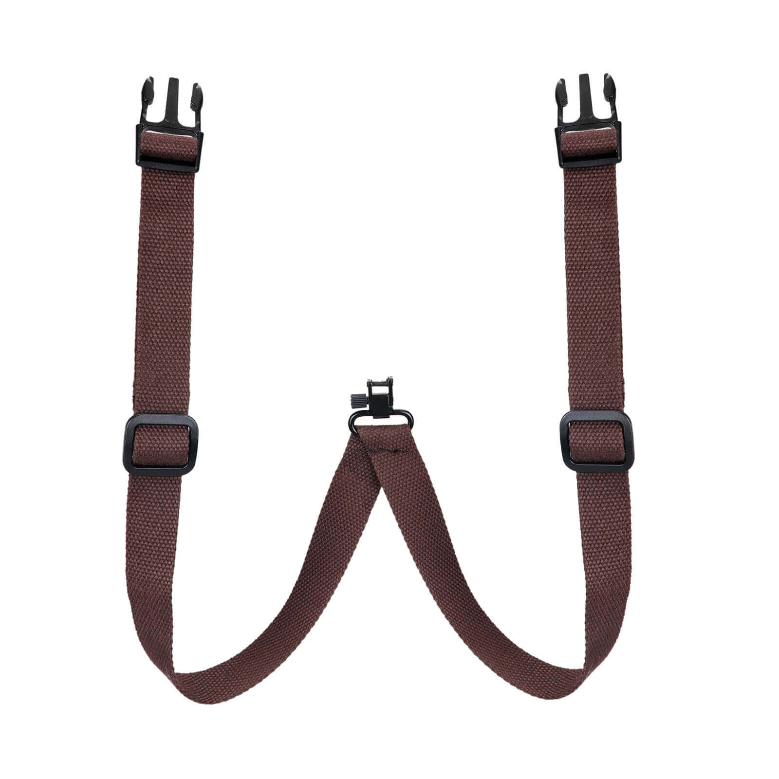 TOURBON PU Leather Double Shoulder Strap with Pocket Knife Pouch