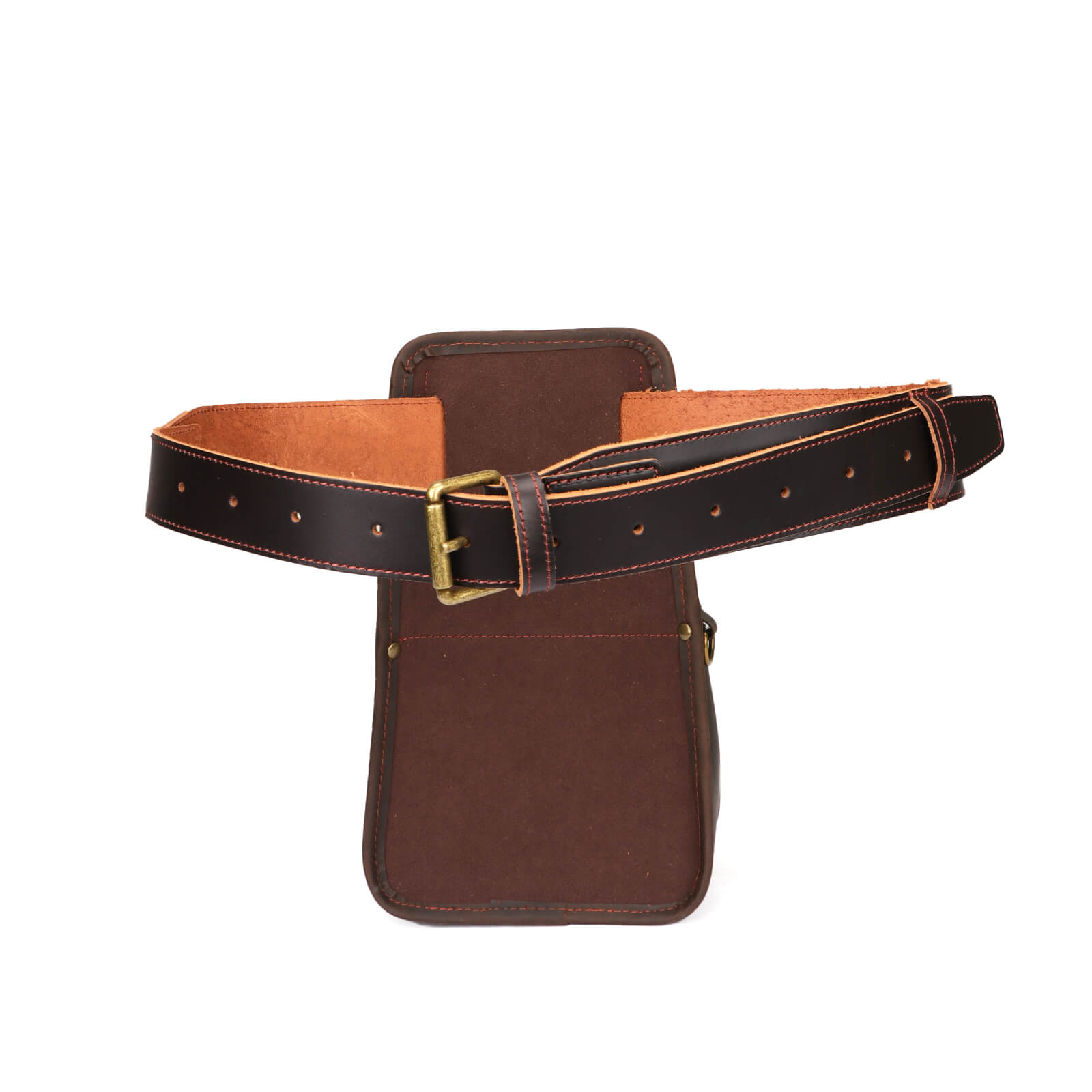 TOURBON Leather Shell Pouch Shooting Bag