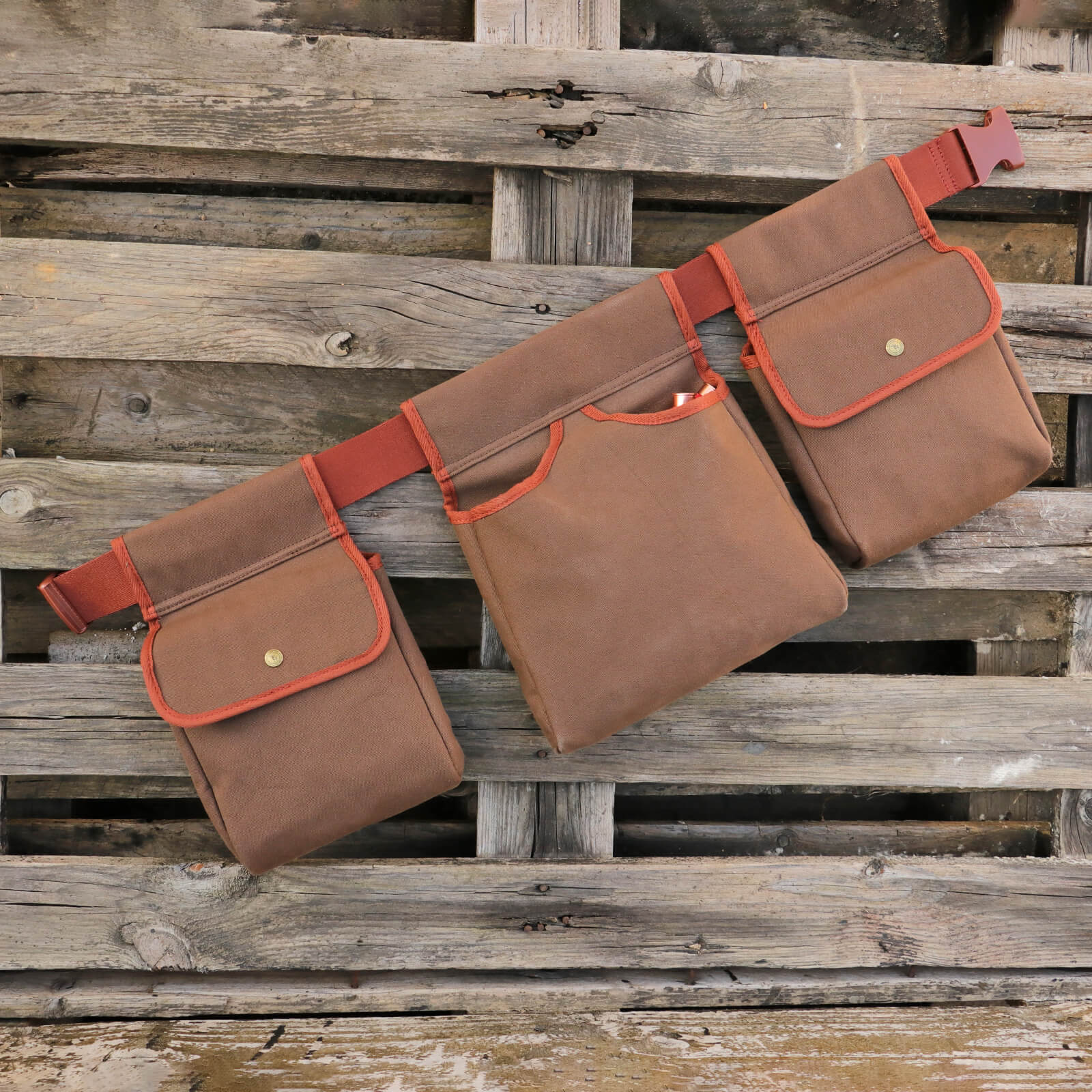 TOURBON Canvas Hunting Game Belt Bag