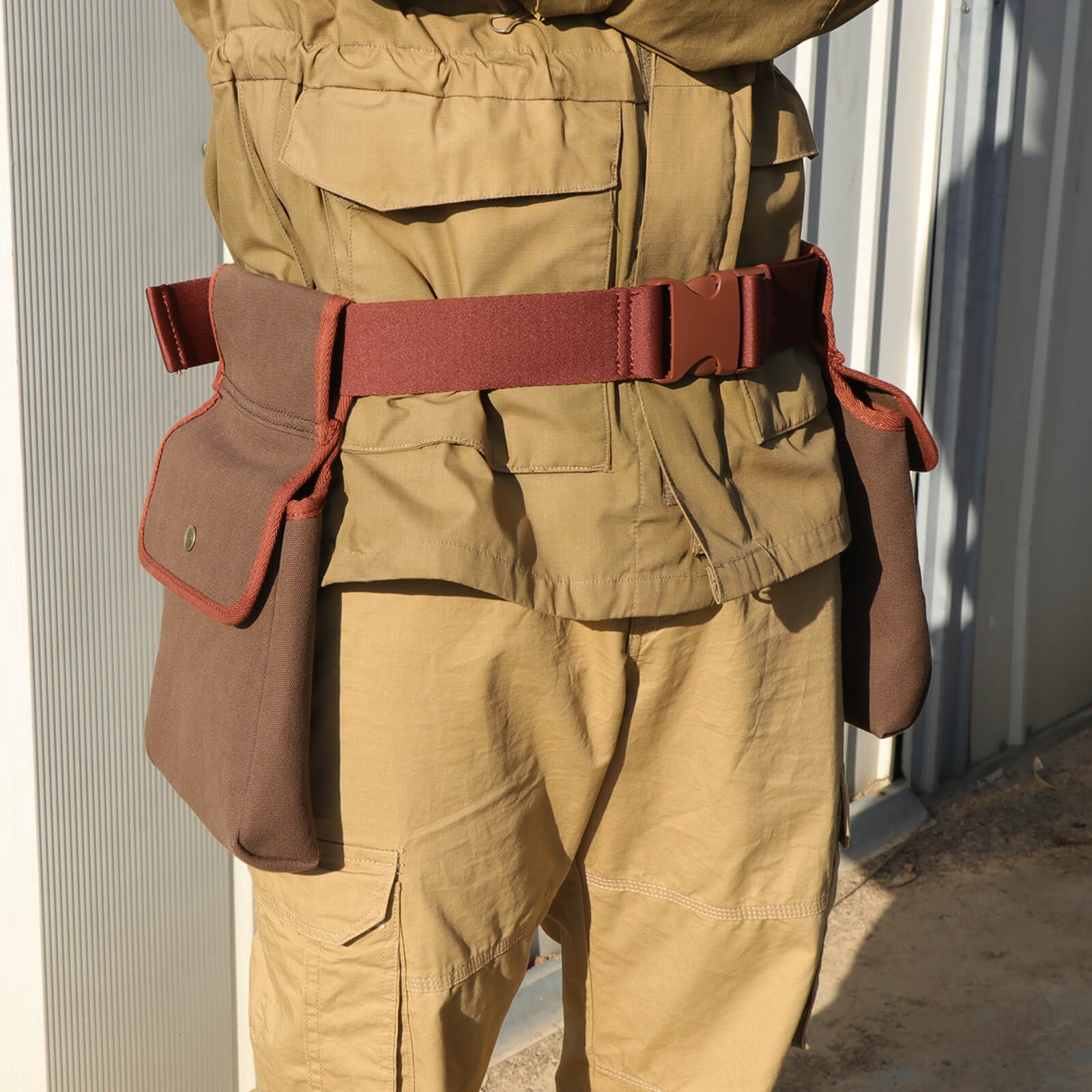 canvas shooting bag