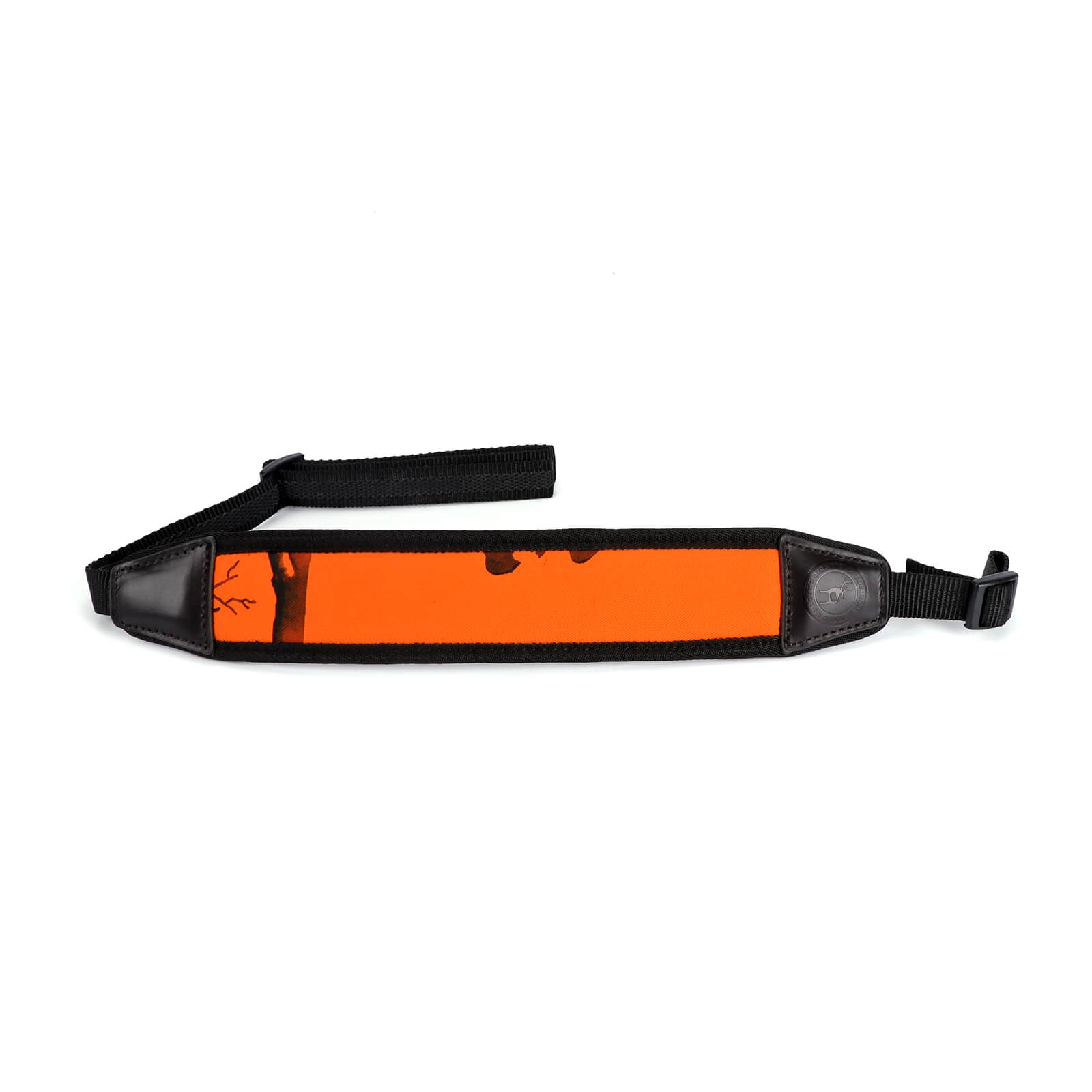 TOURBON Neoprene Hunting Sling Orange Camo