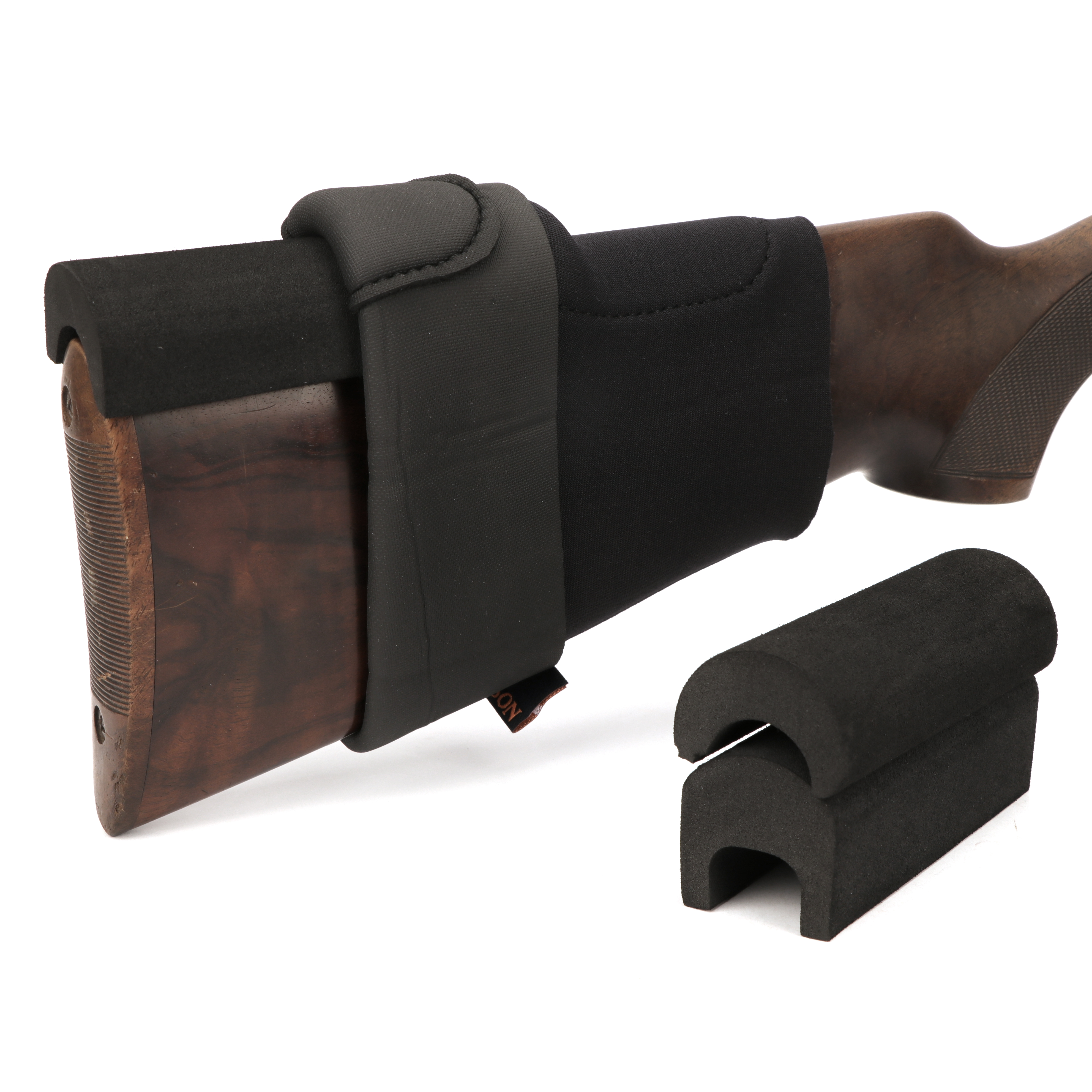 TOURBON Neoprene Adjustable Stock Cheek Rest Pad Comb Raising Kit 