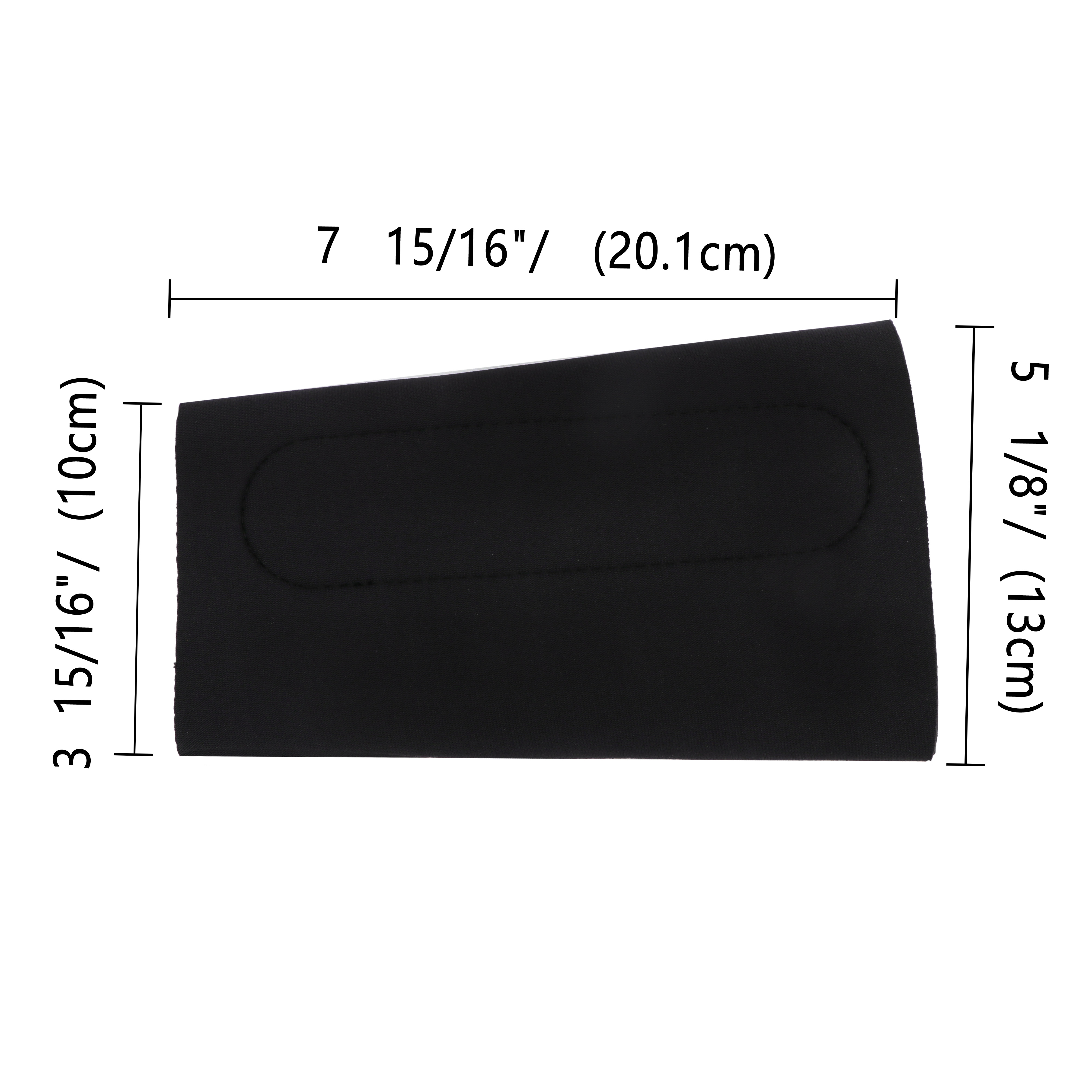 TOURBON Neoprene Adjustable Stock Cheek Rest Pad Comb Raising Kit 
